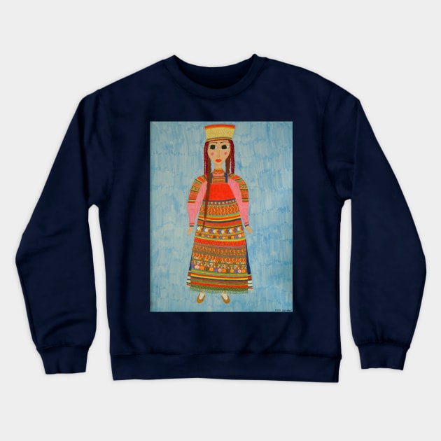 Malina Crewneck Sweatshirt by DebiCady